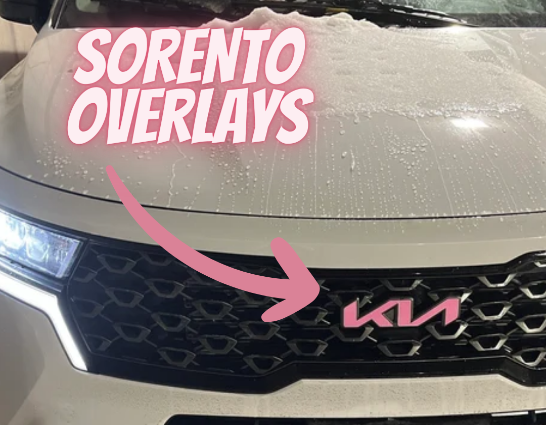 Kia Sorento Overlays Front & Back (2022-2025) | Perfect Fit and Easy Installation