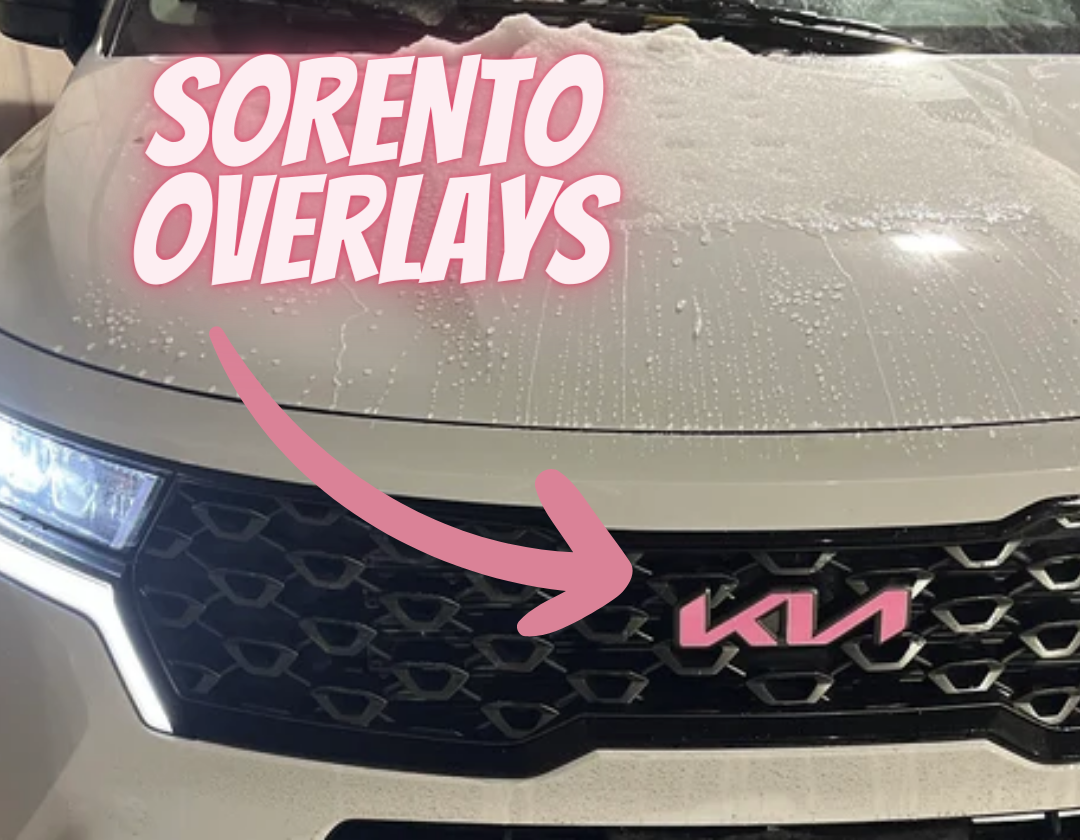 Kia Sorento Overlays Front & Back (2022-2024) | Perfect Fit and Easy Installation