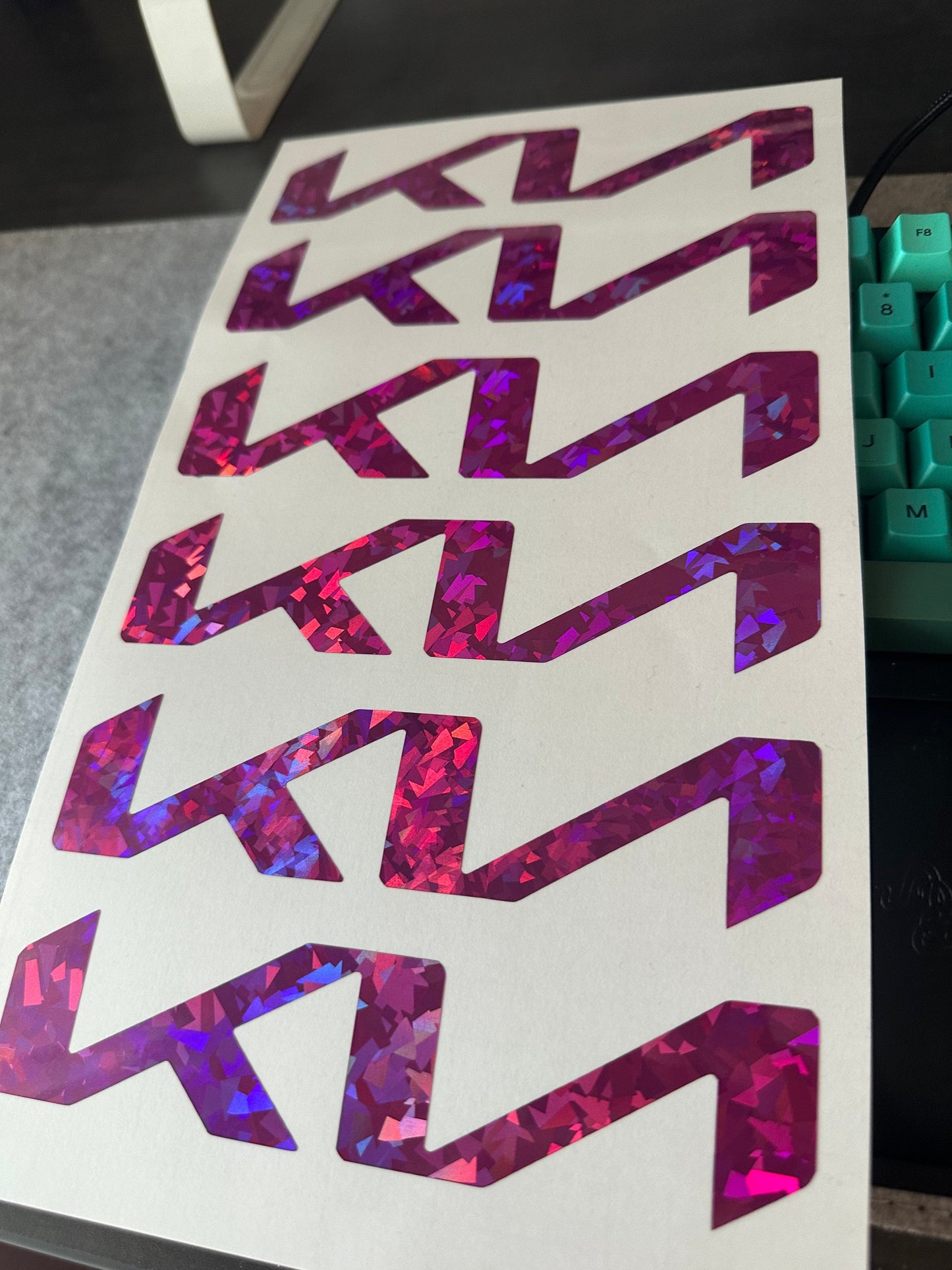 Kia Emblem Overlays Front & Back for EV6 (2022-2023)