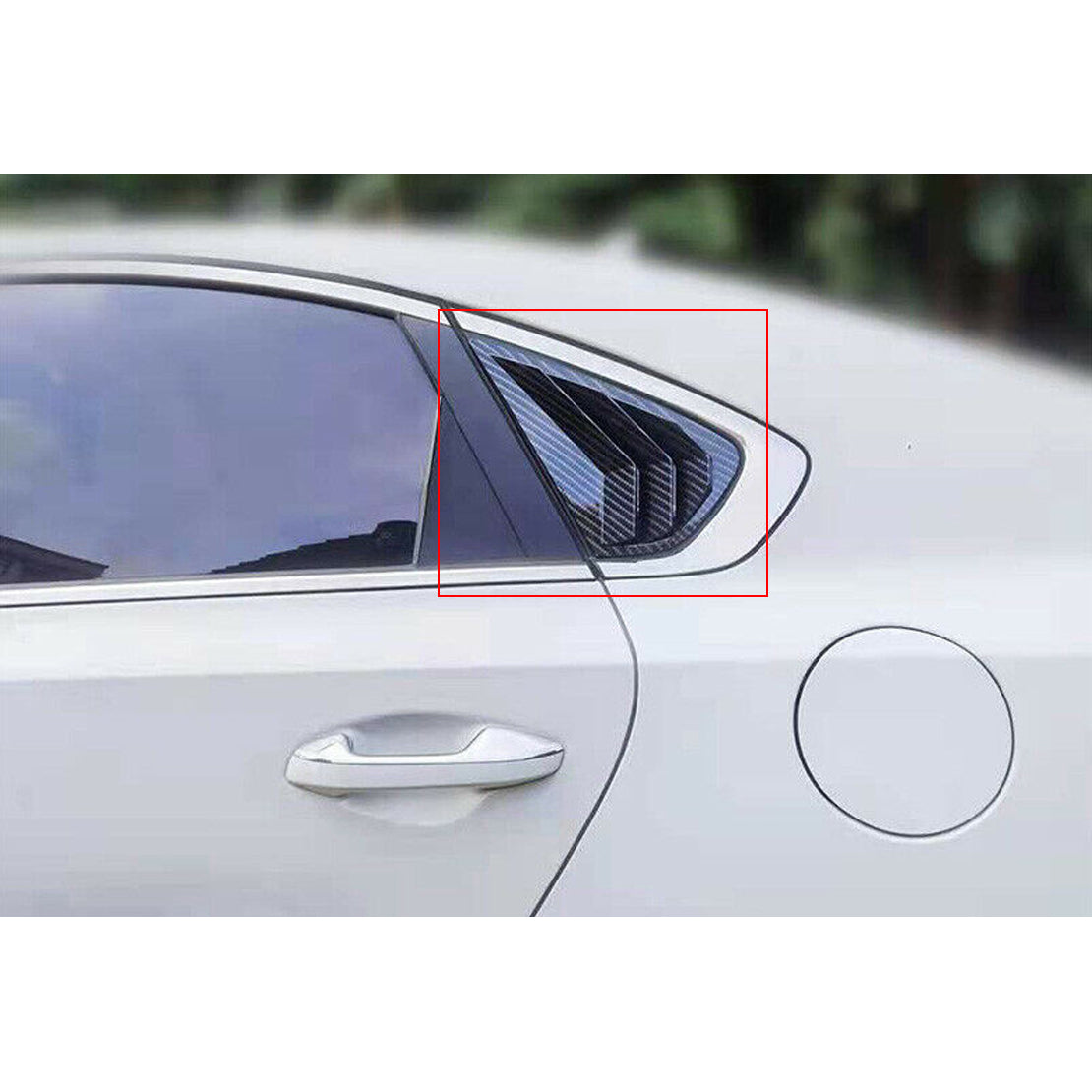Kia Forte Side Window Louver Cover