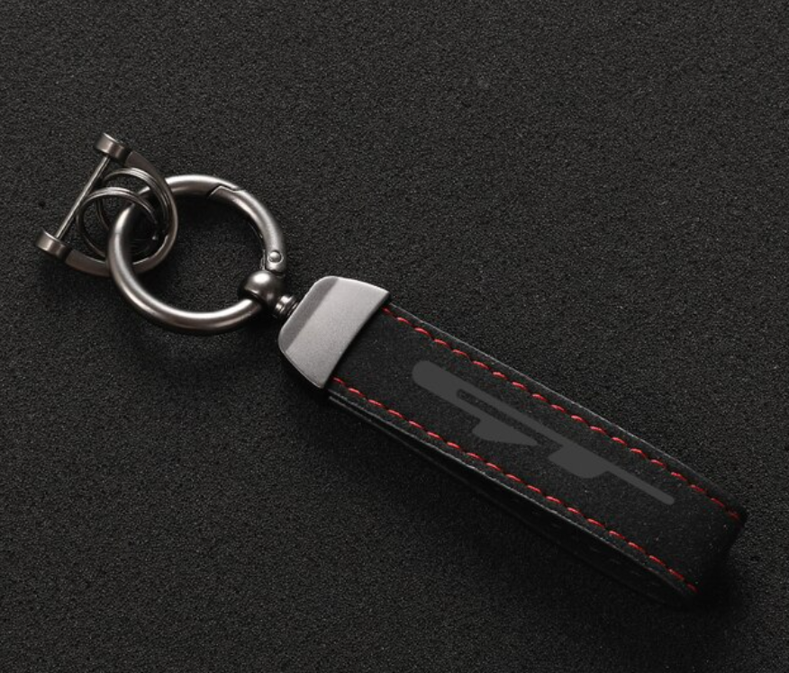 GT-line/GT Kia Vehicles Keychain - Elegant Design in Black, Red & Blue - Perfect Fit for Kia Enthusiasts
