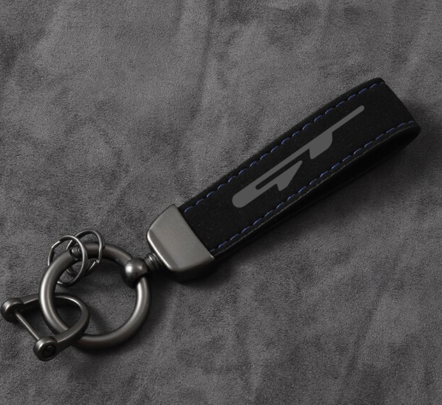 GT-line/GT Kia Vehicles Keychain - Elegant Design in Black, Red & Blue - Perfect Fit for Kia Enthusiasts