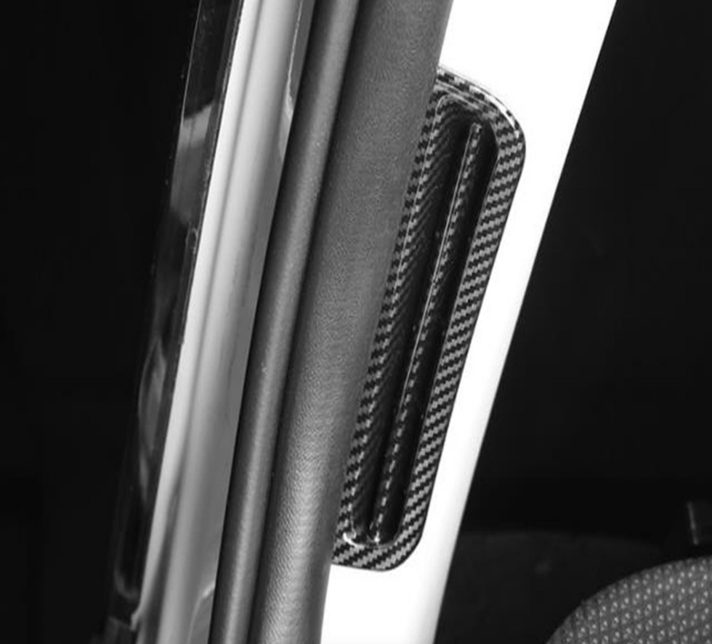 Carbon Fiber Front A Pillar Vent Covers | Kia EV6