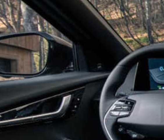 Carbon Fiber Interior Door Handle Bowls | Kia EV6