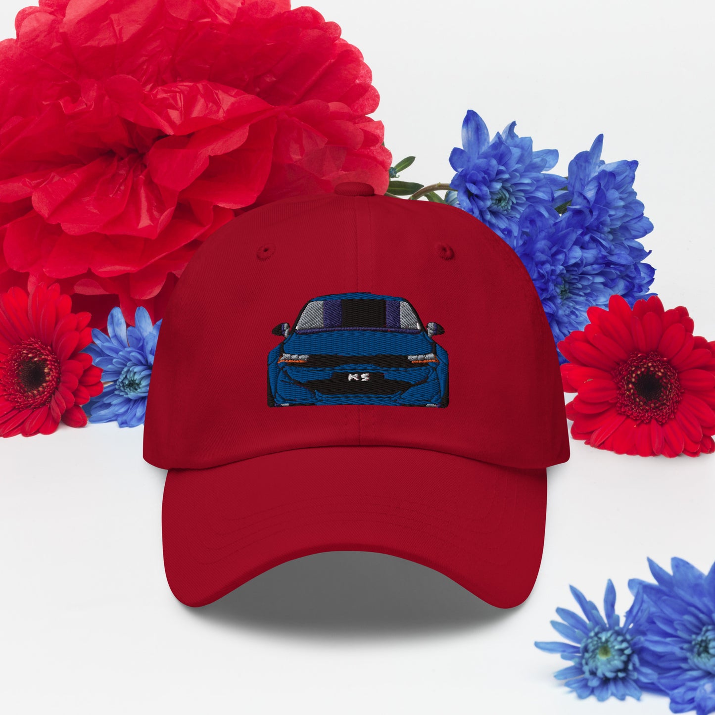 K5 Sapphire Blue Embroidered Hat