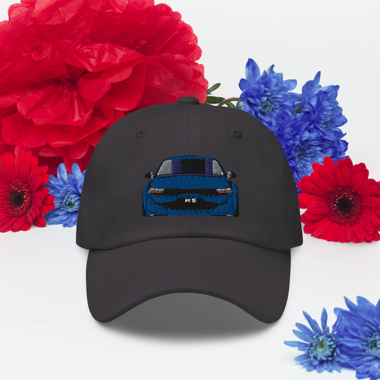K5 Sapphire Blue Embroidered Hat