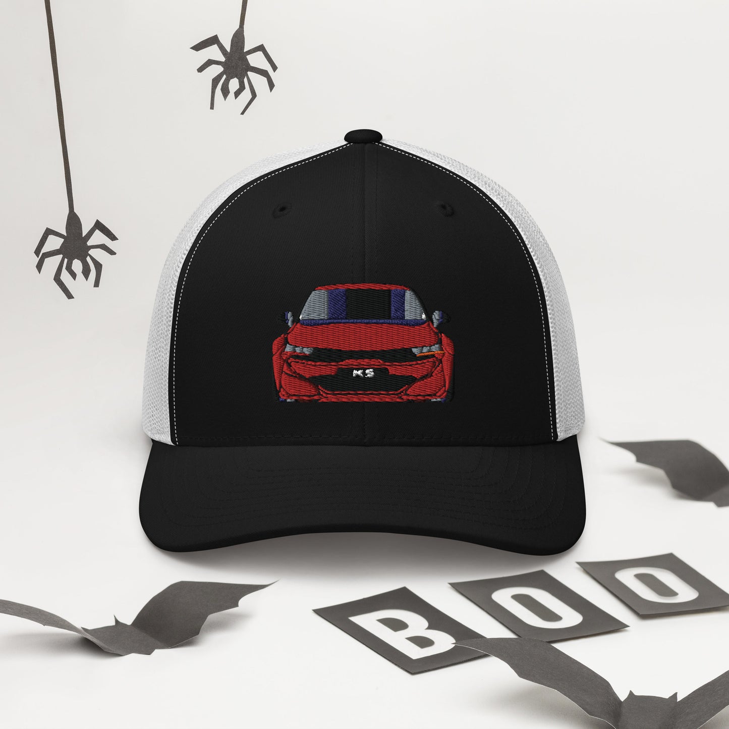 K5 Passion Red Embroidered Hat