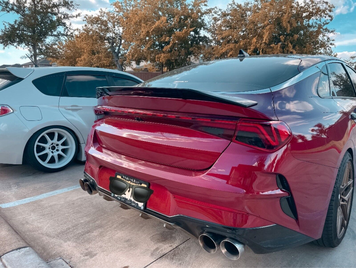 Kia K5 Tailight Tint Cutouts (Reverse & Blinker) (2021-2024)
