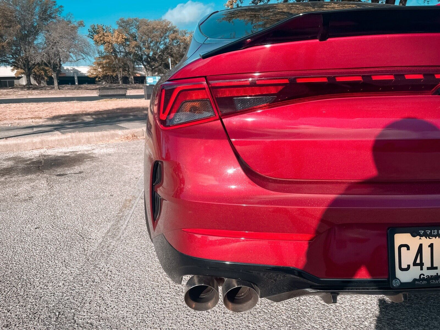 Kia K5 Tailight Tint Cutouts (Reverse & Blinker) (2021-2024)