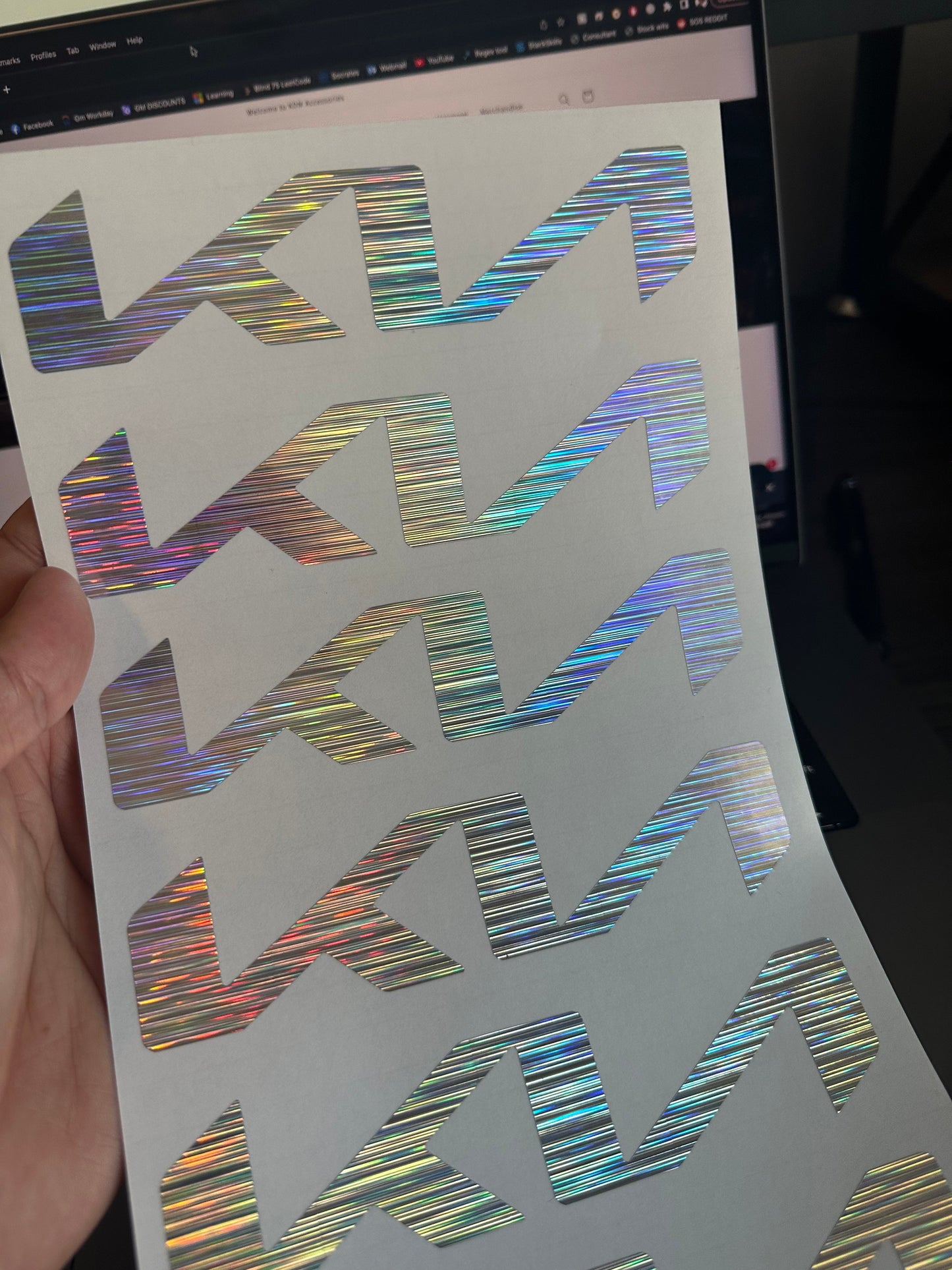 Kia Emblem Overlays Front & Back for EV6 (2022-2023)