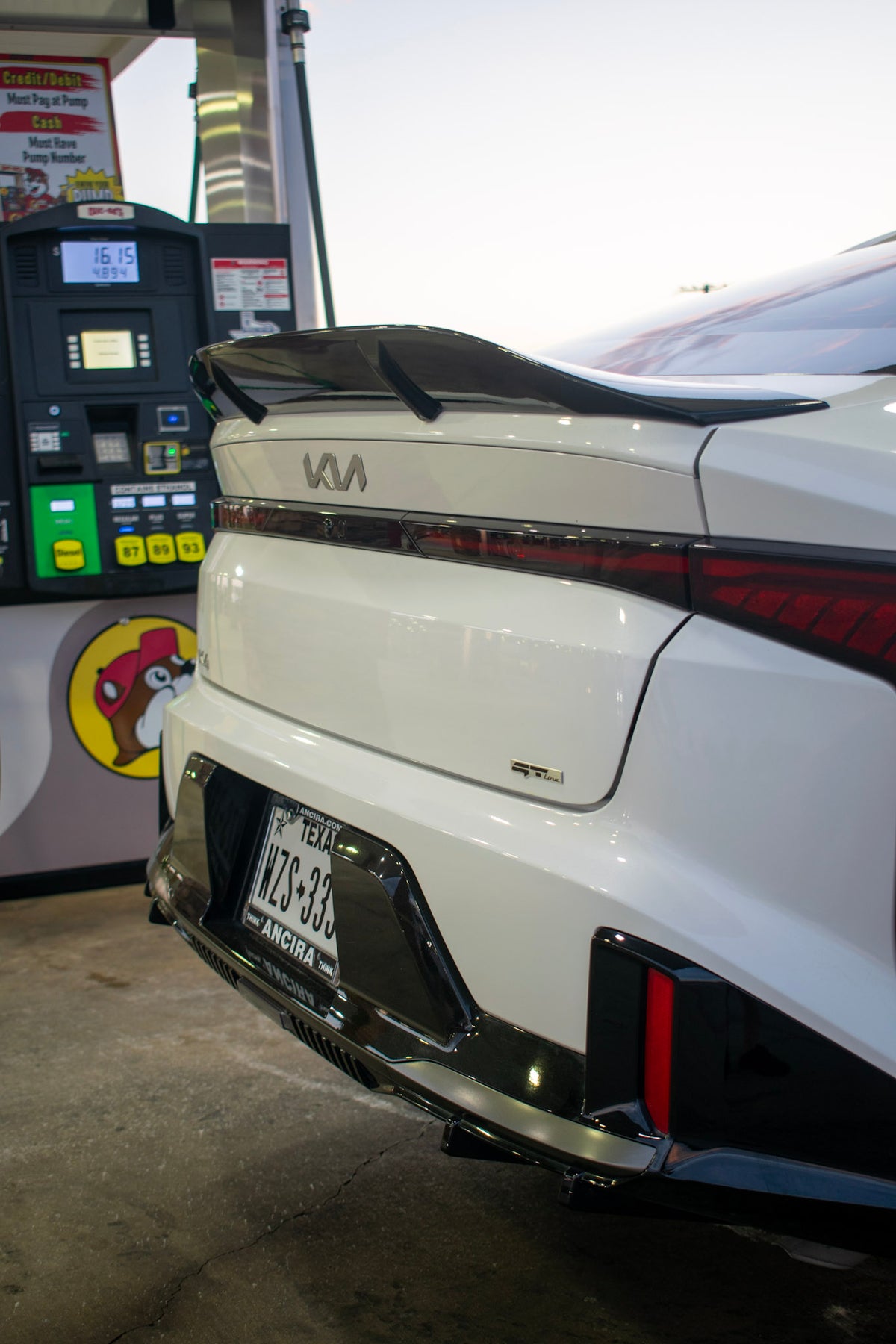Kia K4 V2 Duckbill Trunk Spoiler (2025-2026) | Easy Installation using 3M Tape