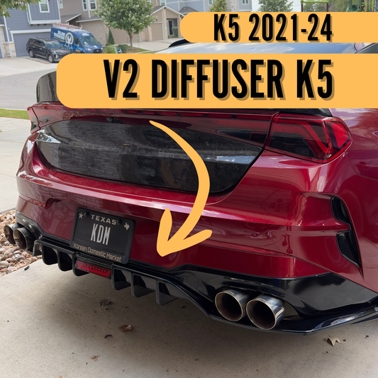 Kia K5 Rear Diffuser for GT/GT-line (2021-2024)