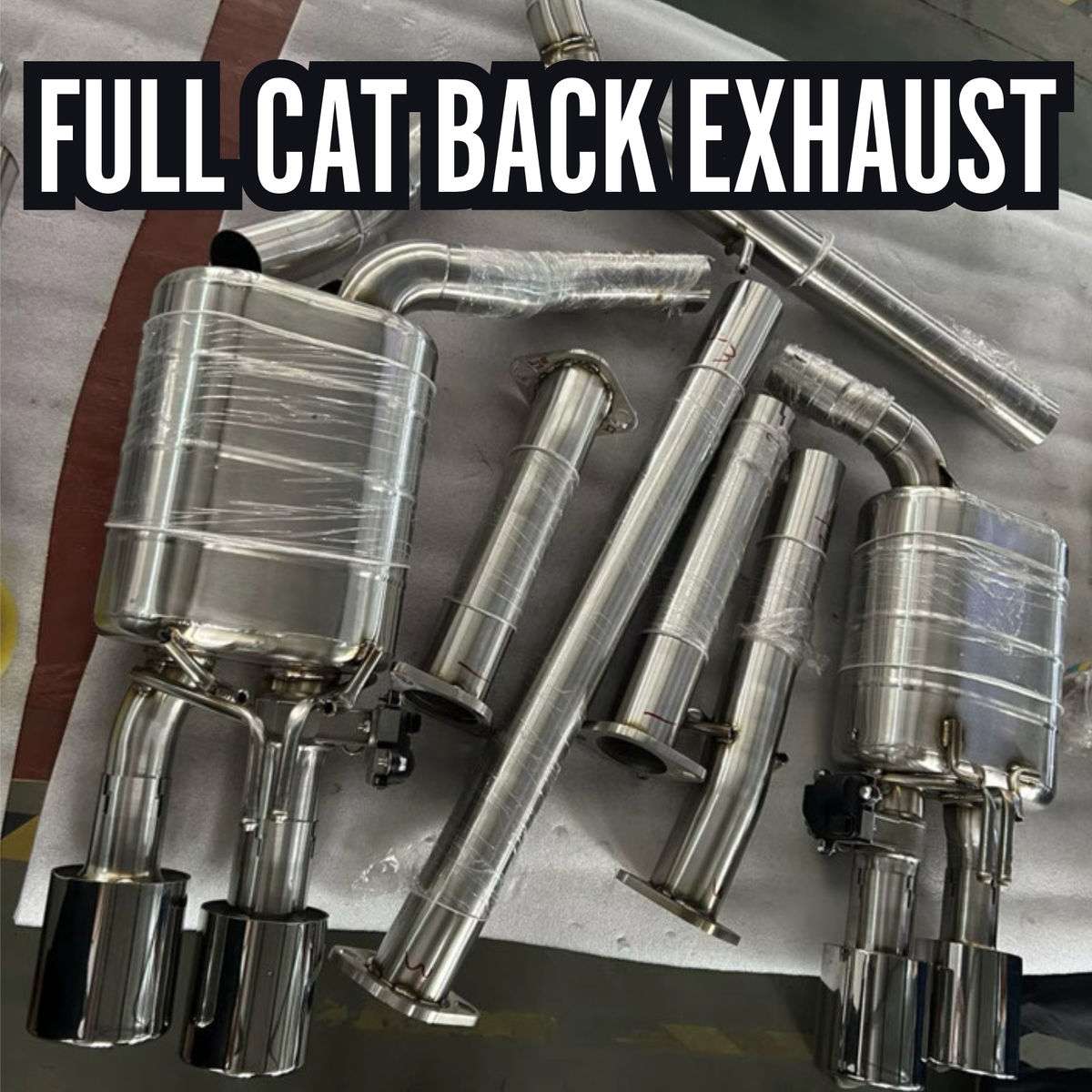 Kia K5 GT Full Catback Valved Exhaust System (2021-2027) | 2.5T Direct Bolt-On