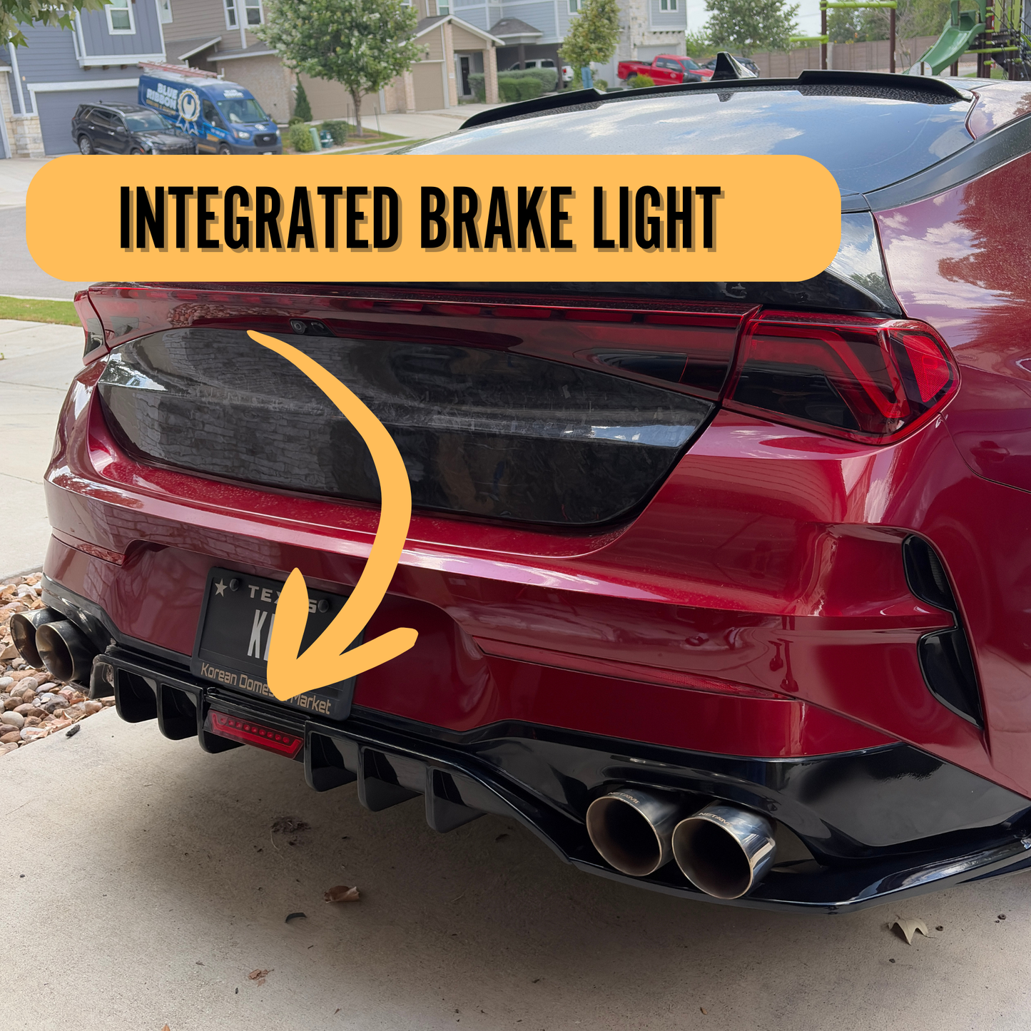 Kia K5 Rear Diffuser for GT/GT-line (2021-2024)
