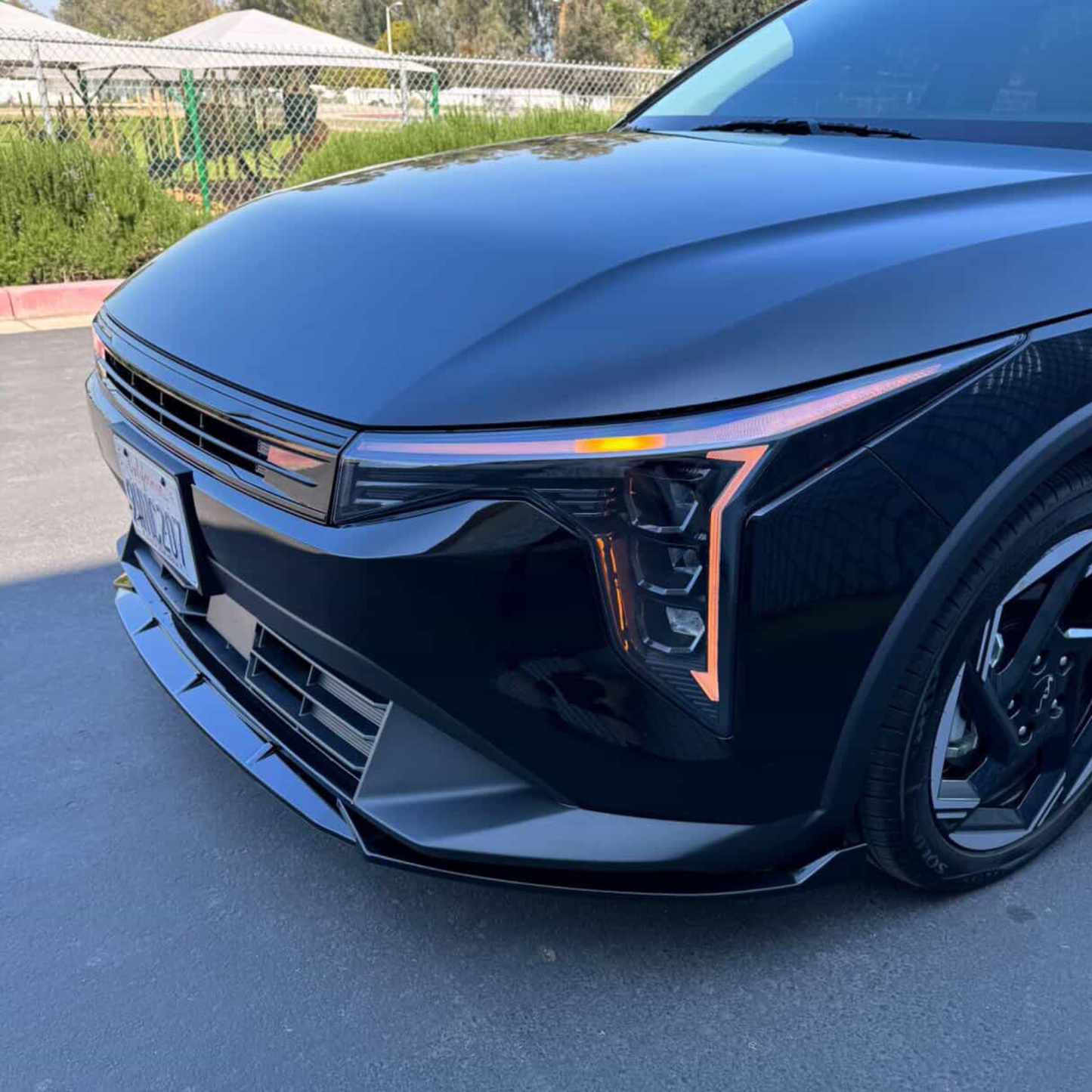 Front Lip for Kia K4 (GT-Line & GT-Line Turbo) | Easy Installation with 3M Tape & Screws
