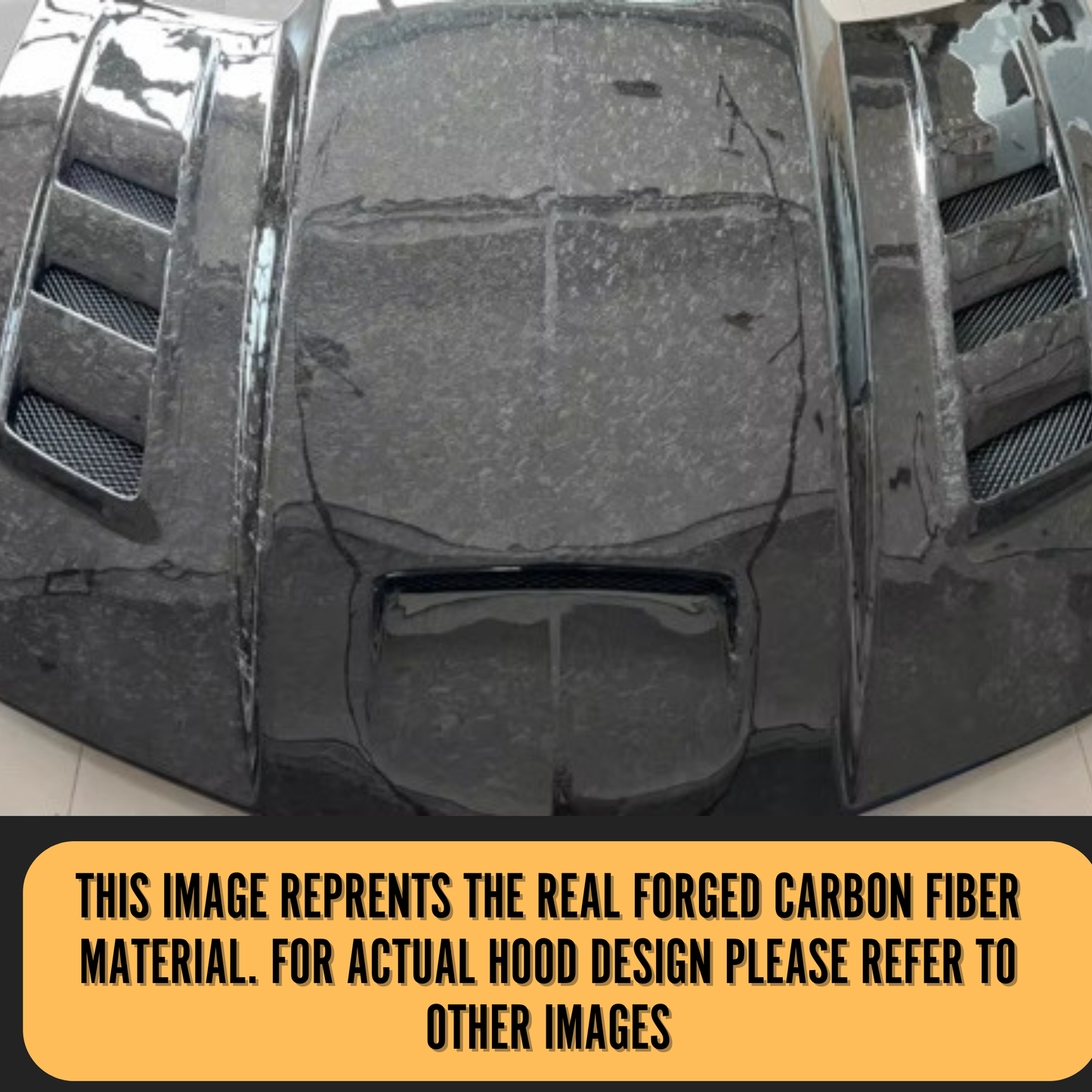 Kia K5 Vented Hood Carbon Fiber / Fiberglass (2021-2026) | OEM Fitment