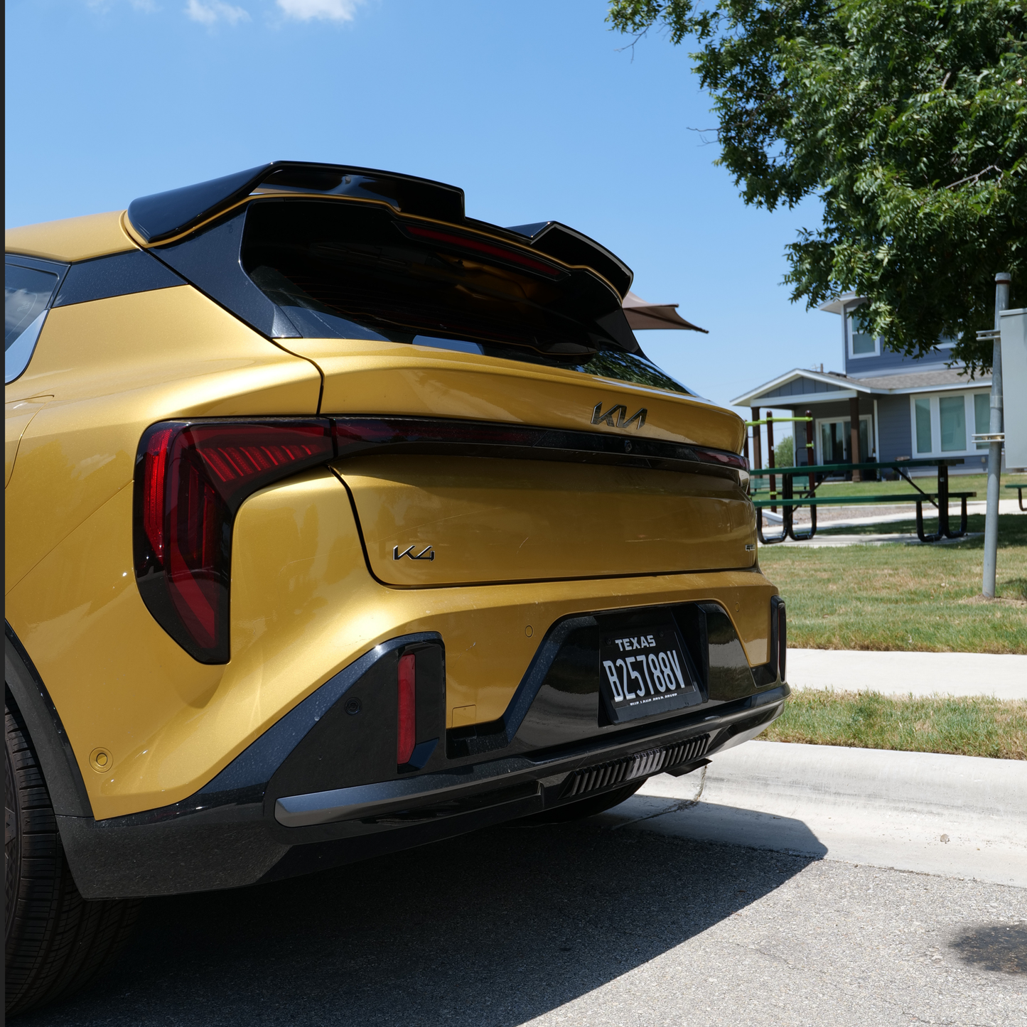 Kia K4 Hatchback Spoiler (2025-2026) | Easy Installation using 3M Tape