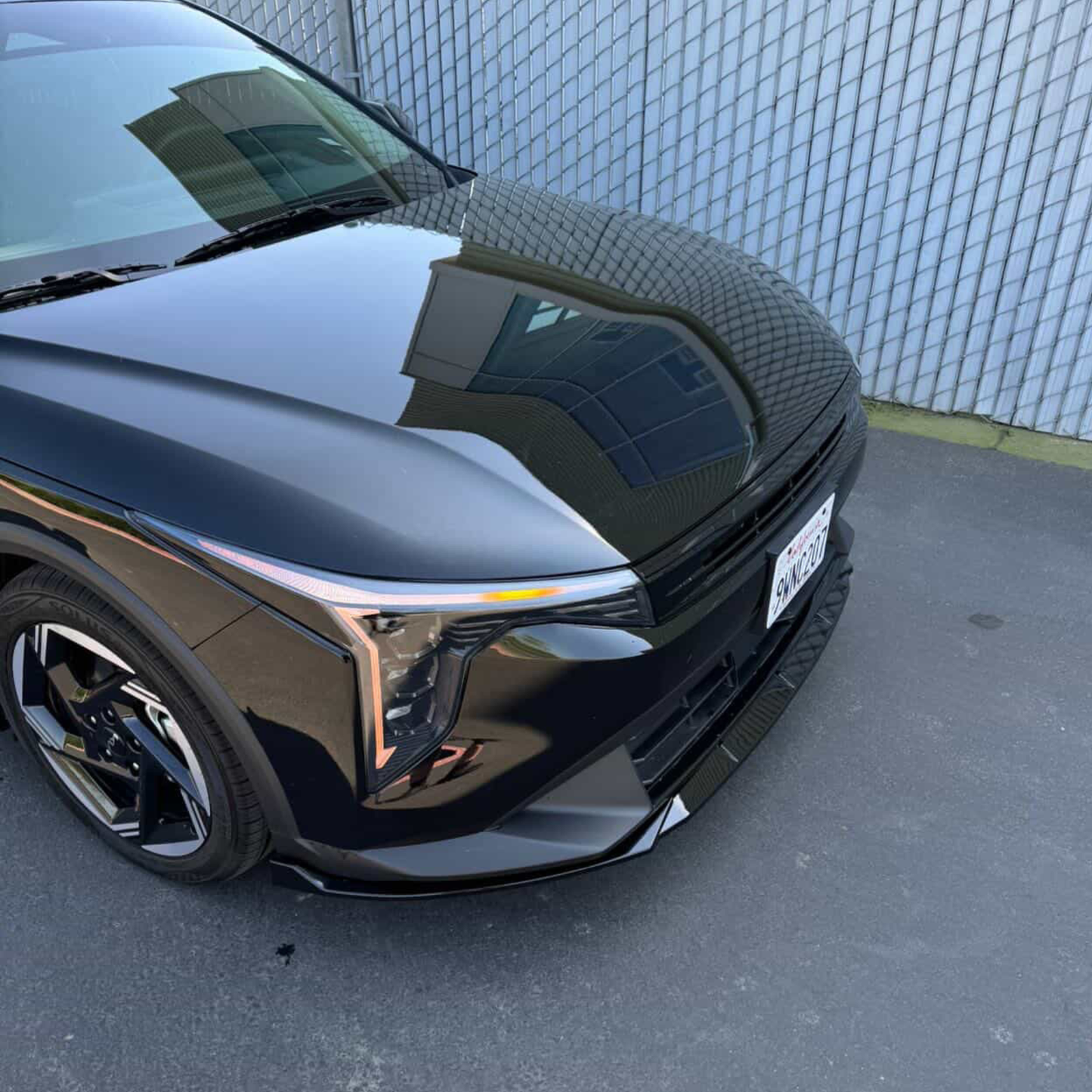 Front Lip for Kia K4 (GT-Line & GT-Line Turbo) | Easy Installation with 3M Tape & Screws