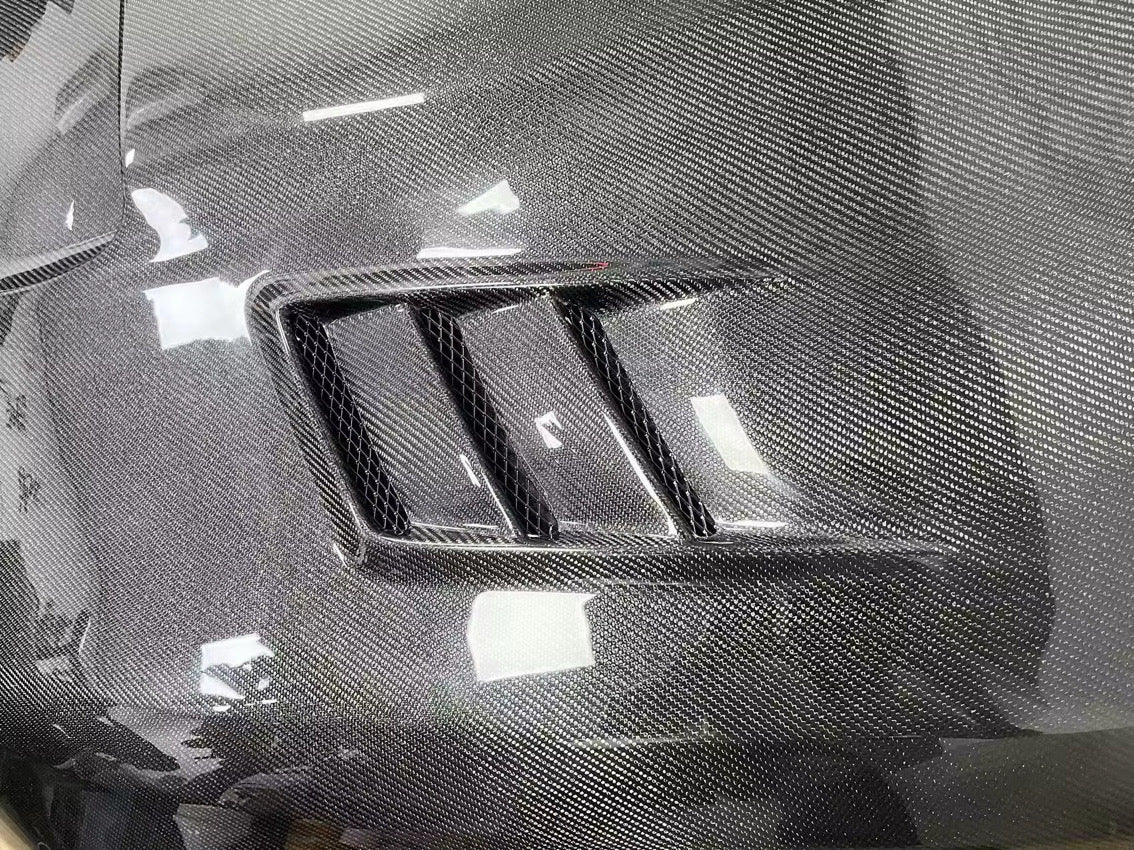 Kia K5 Vented Hood Carbon Fiber / Fiberglass (2021-2026) | OEM Fitment