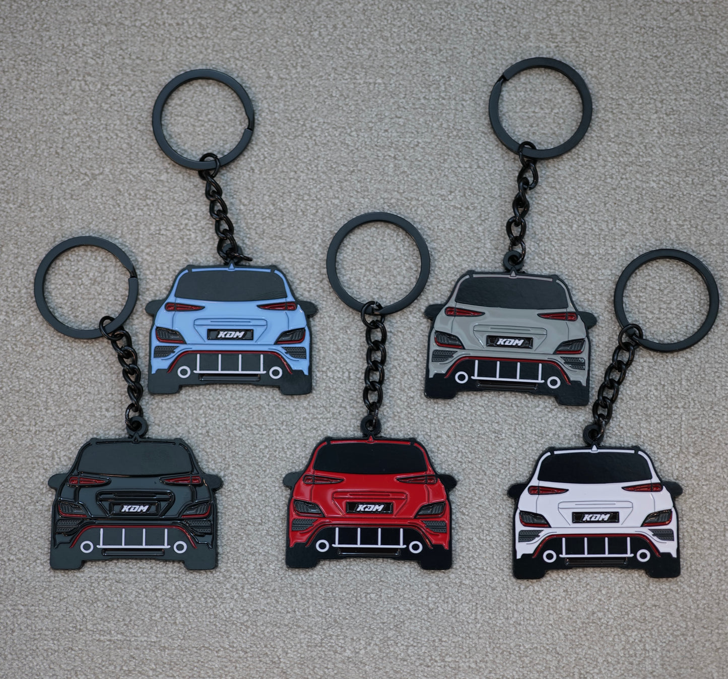 Kona Molded Keychain for Kona Owners | Perfect Gift for Hyundai Kona Enthusiasts