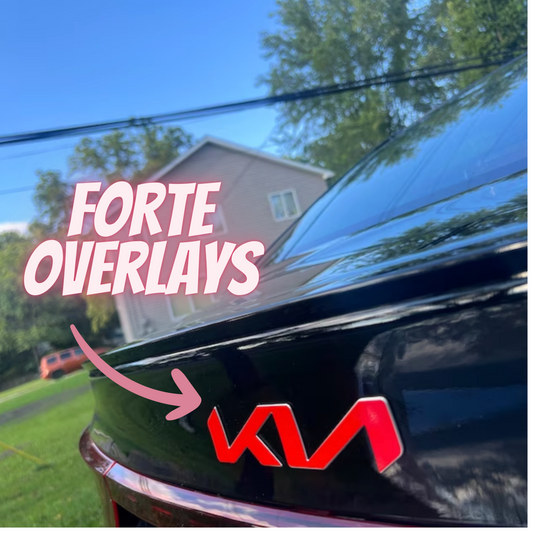 Forte Overlays Front & Back (2022-2025) | Perfect Fit and Easy Installation