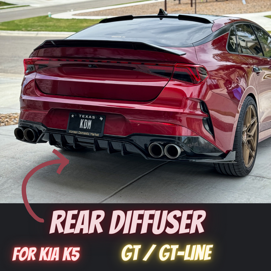 Kia K5 Rear Diffuser for GT/GT-line (2021-2024)