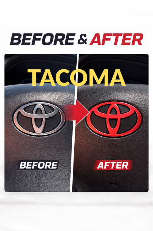 Toyota Tacoma 2024+ Steering Overlay Stickers – Custom Colors