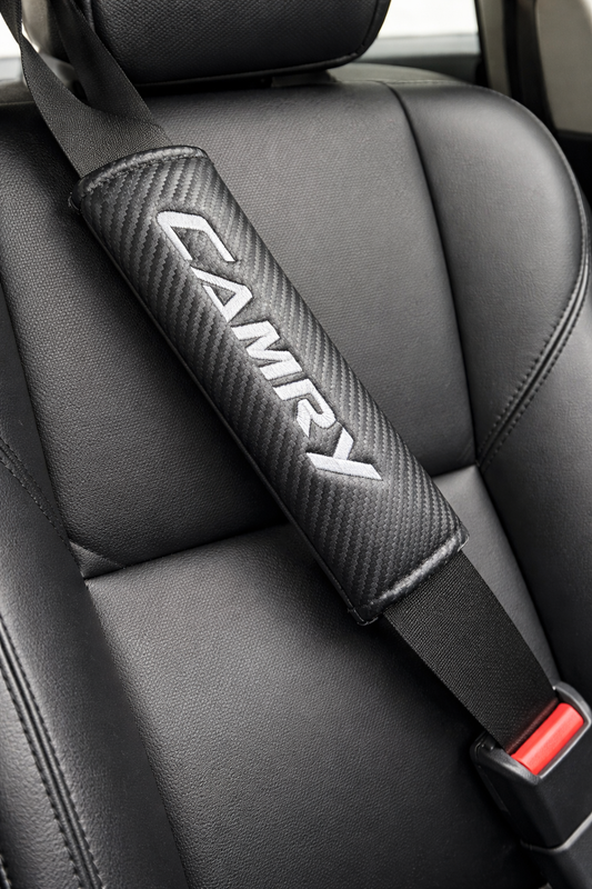 Toyota Camry Seatbelt Soft Straps | Easy Install Strap On | For Toyota Enthusiasts