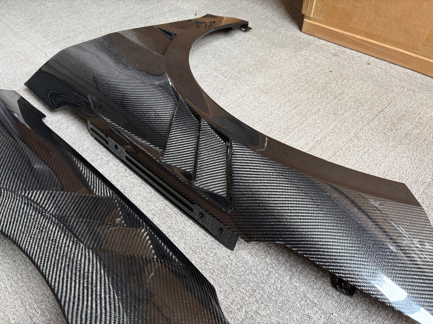 Kia K5 (2021-2026) Vented Fenders | Carbon Fiber / Unpainted / Forged (Pair)
