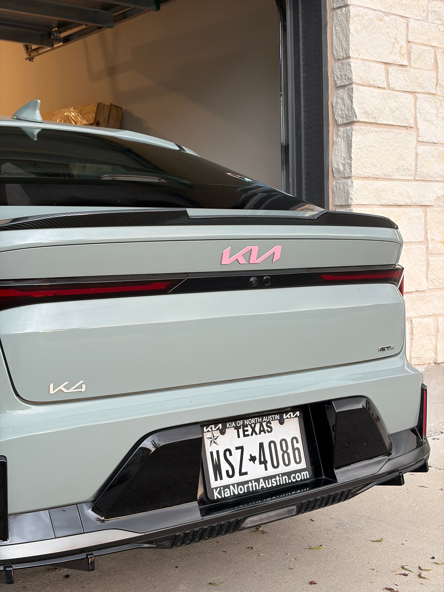 Kia K4 Subtle Trunk Spoiler (2025-2026) | Easy Installation using 3M Tape