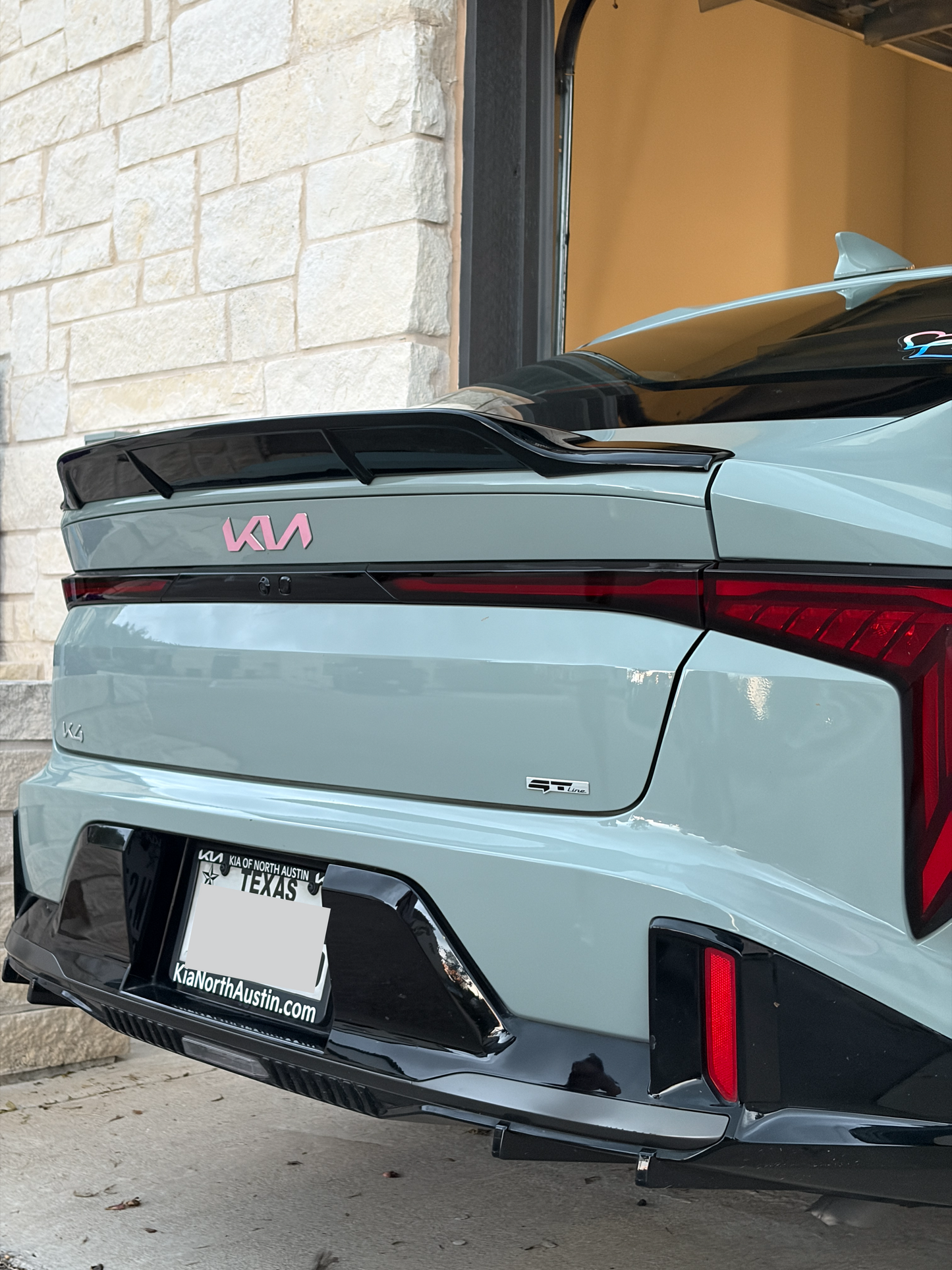 Kia K4 Duckbill Trunk Spoiler (2025-2026) | Easy Installation using 3M Tape