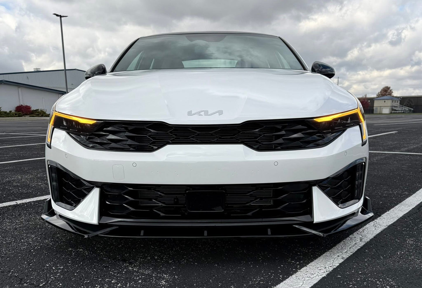 Low Profile Front Lip for Kia K5 2025 - 2026 | Easy Installation with 3M Tape & Screws