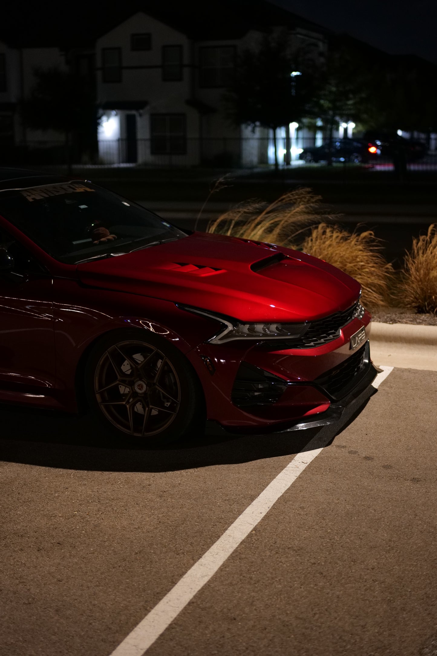 Kia K5 Vented Hood Carbon Fiber / Fiberglass (2021-2026) | OEM Fitment