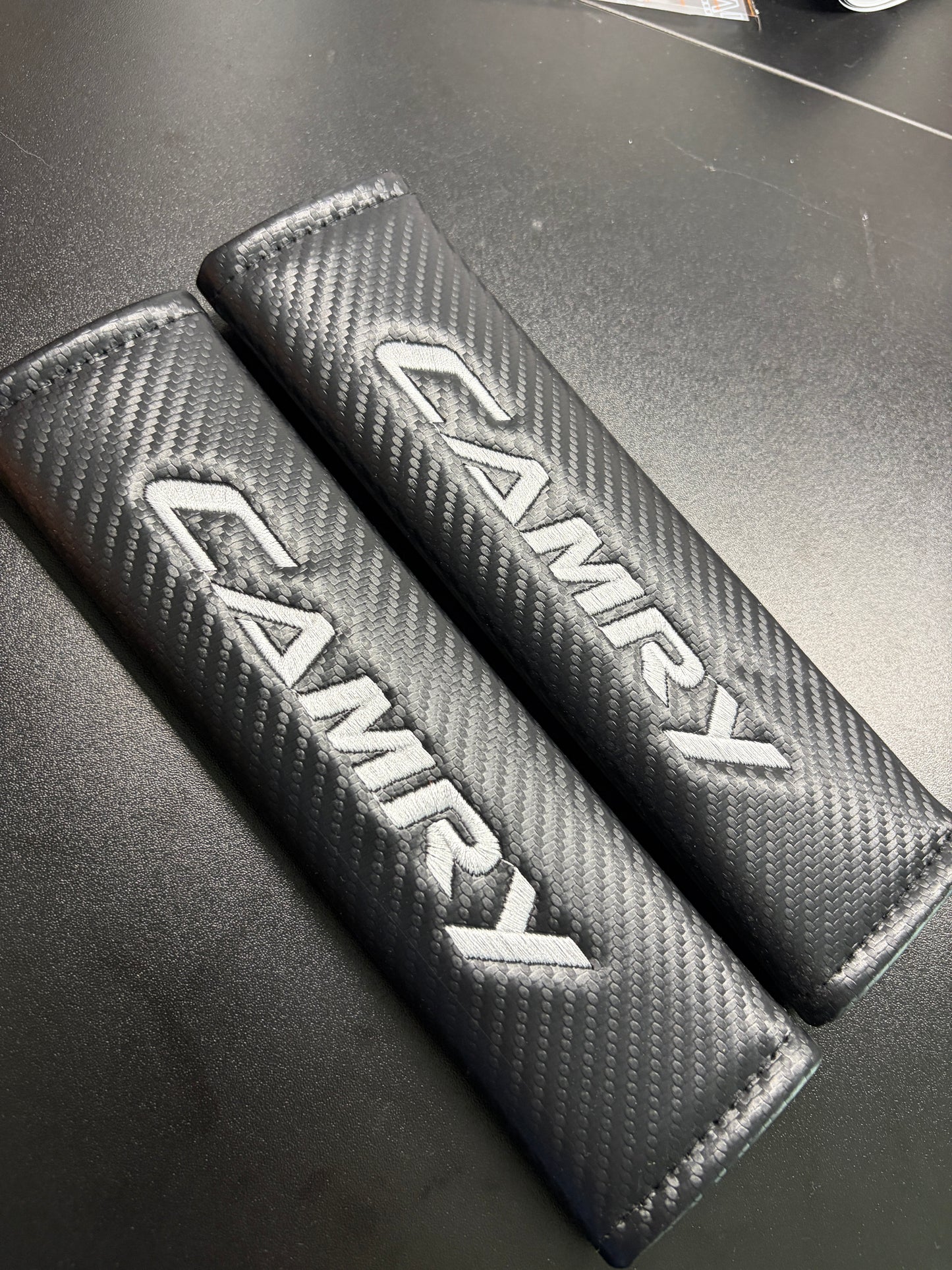 Toyota Camry Seatbelt Soft Straps | Easy Install Strap On | For Toyota Enthusiasts