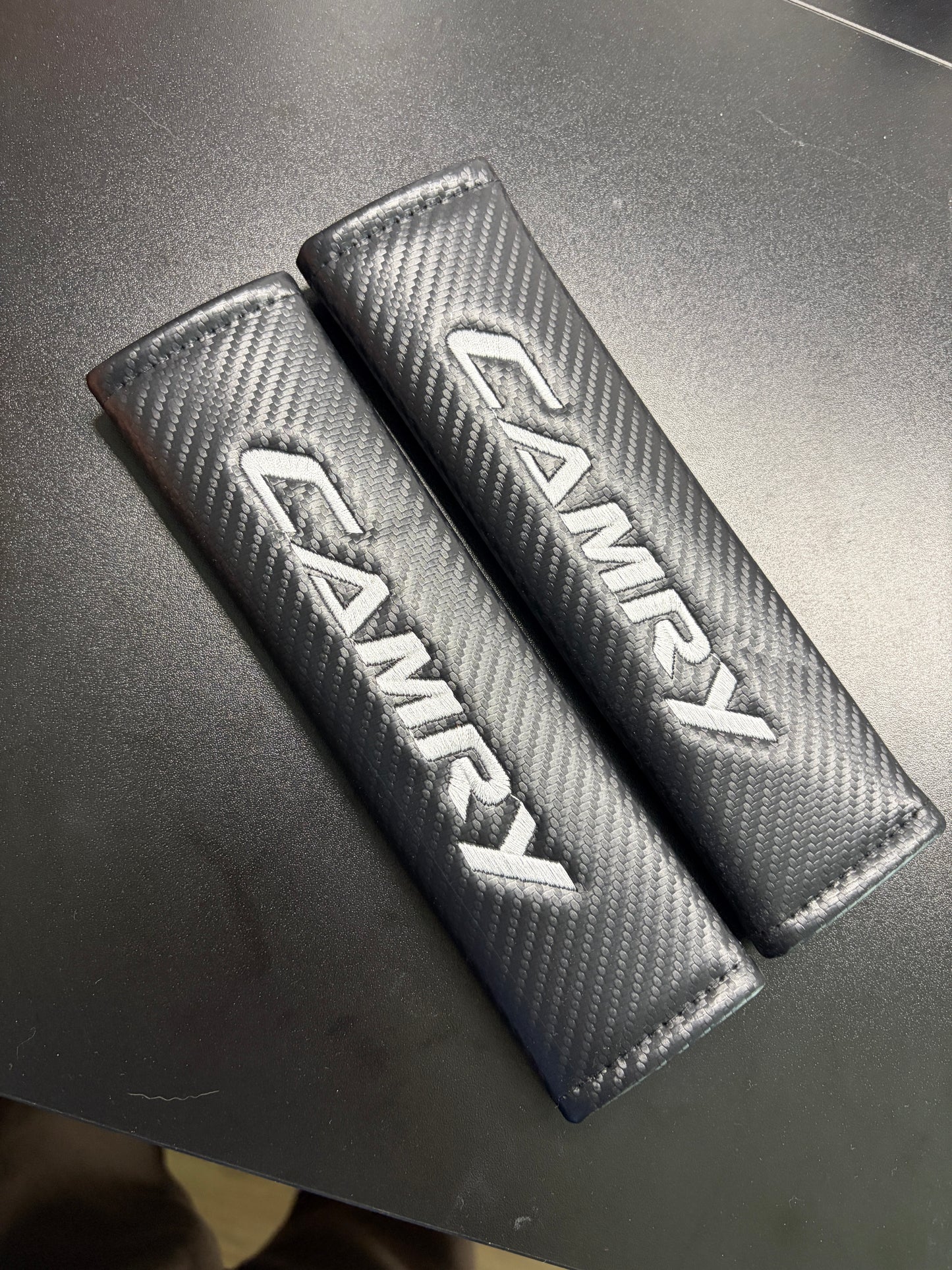 Toyota Camry Seatbelt Soft Straps | Easy Install Strap On | For Toyota Enthusiasts