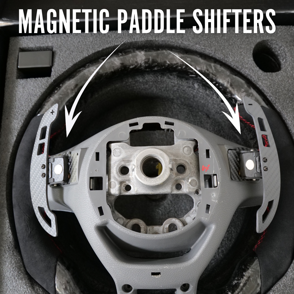 Carbon Fiber Steering Wheel Fully Customizable for Kia K5 (2021-2026)