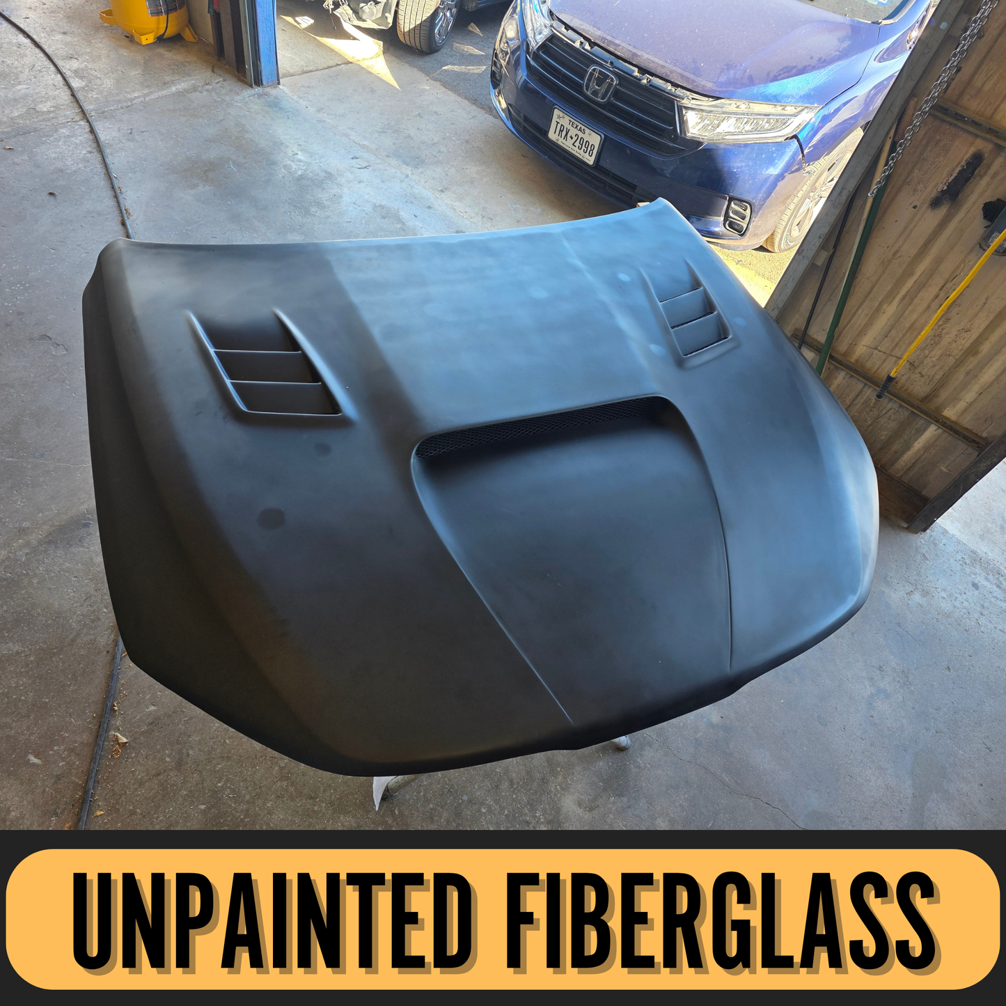 Kia K5 Vented Hood Carbon Fiber / Fiberglass (2021-2026) | OEM Fitment