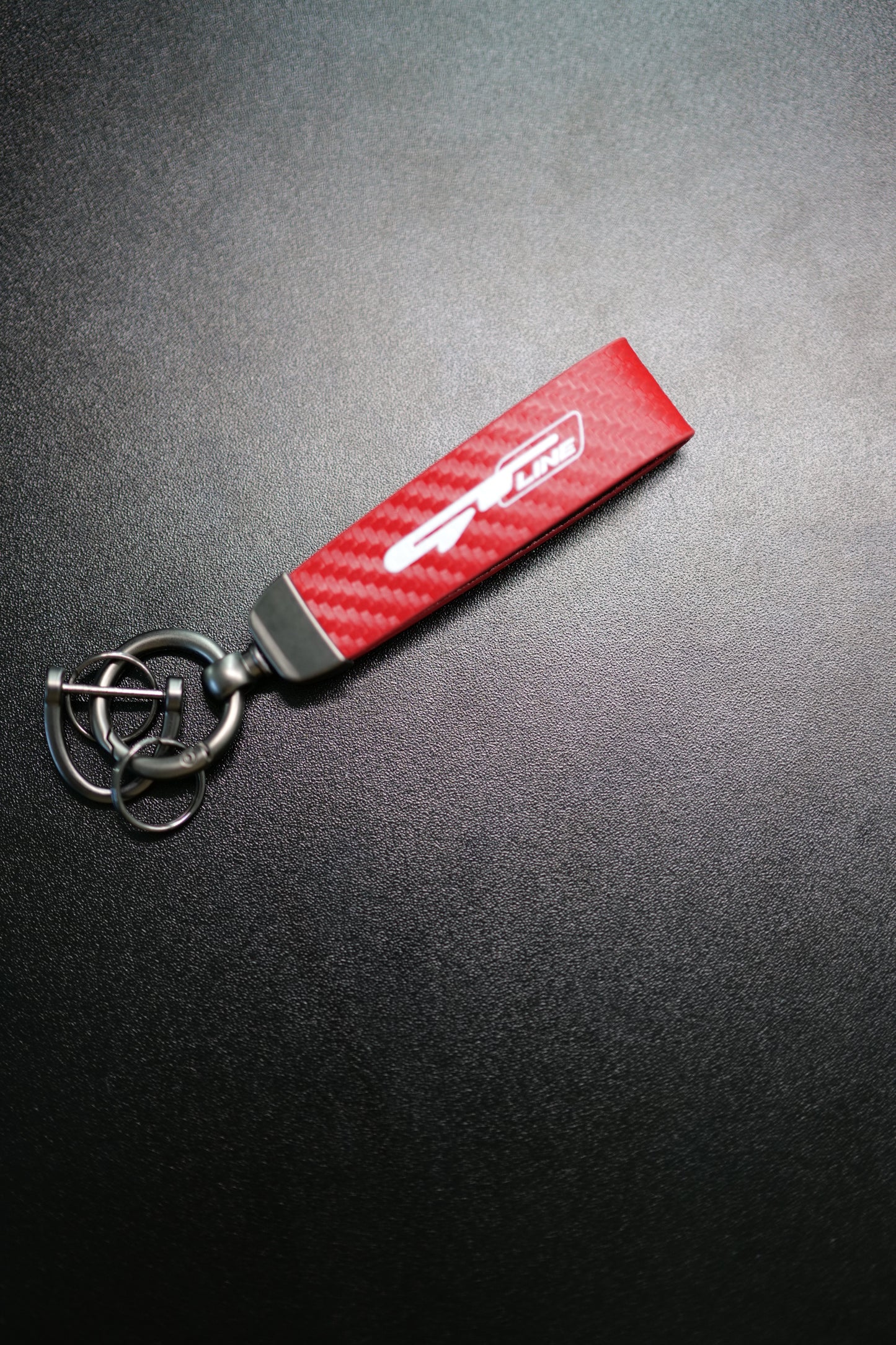 GT-line/GT Carbon Fiber Pattern Keychain - Perfect Fit for Kia Enthusiasts
