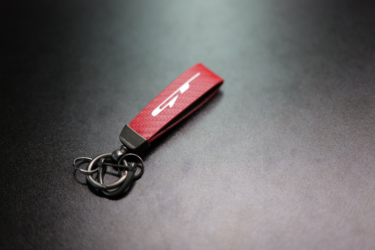 GT-line/GT Carbon Fiber Pattern Keychain - Perfect Fit for Kia Enthusiasts