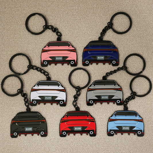 Elantra Molded Keychain for Elantra Owners | Perfect Gift for Hyundai Elantra Enthusiasts