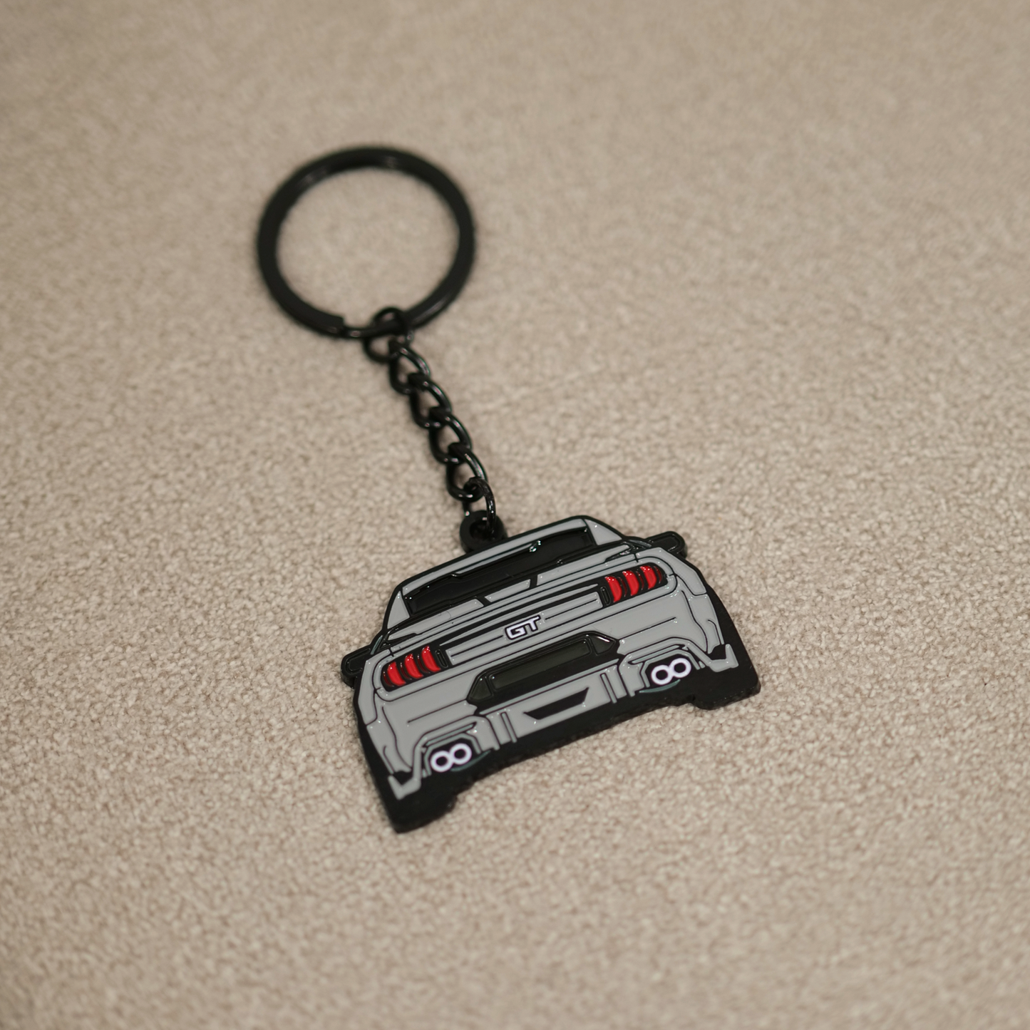 Mustang Molded Keychain for Mustang Owners | Perfect Gift for Ford Mustang Enthusiasts