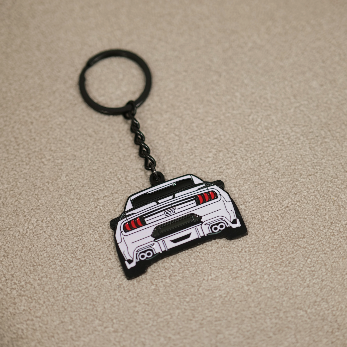 Mustang Molded Keychain for Mustang Owners | Perfect Gift for Ford Mustang Enthusiasts