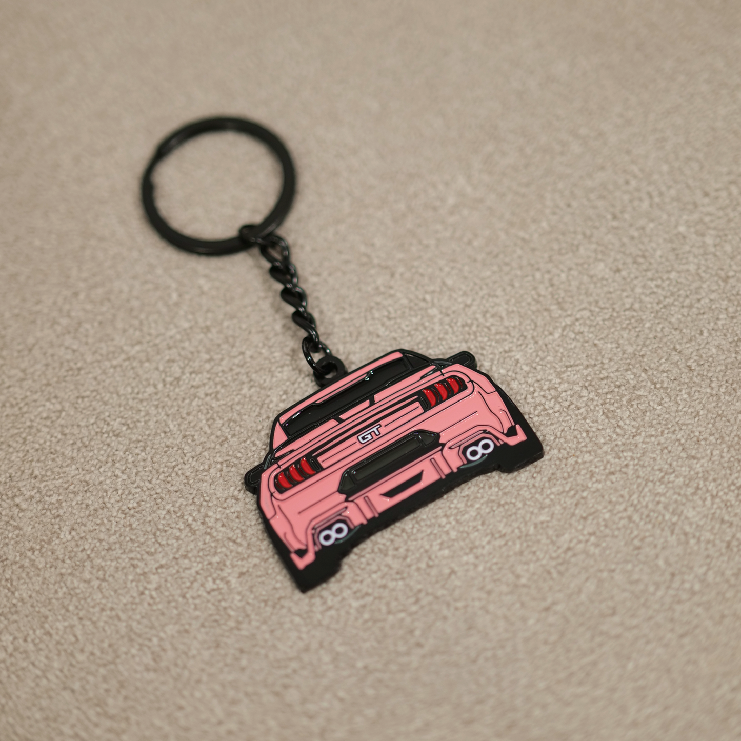 Mustang Molded Keychain for Mustang Owners | Perfect Gift for Ford Mustang Enthusiasts