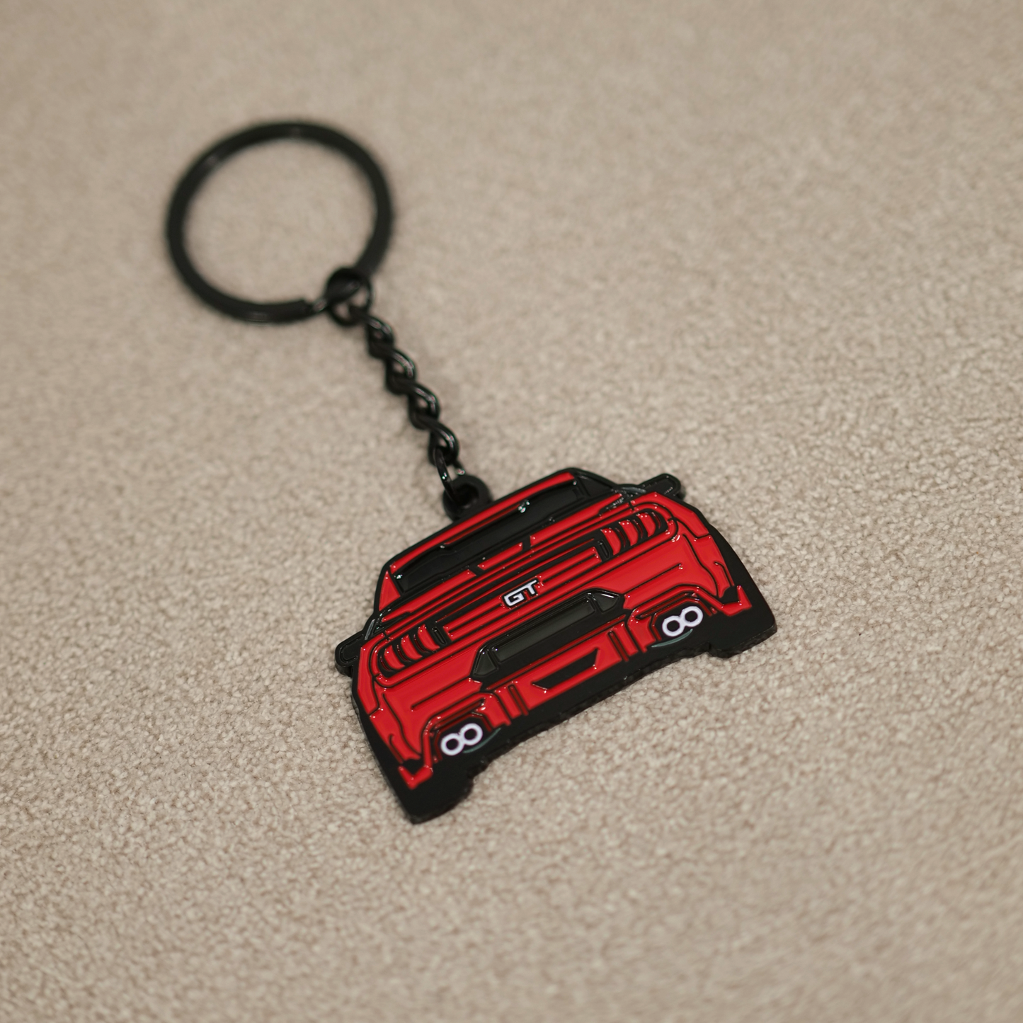 Mustang Molded Keychain for Mustang Owners | Perfect Gift for Ford Mustang Enthusiasts