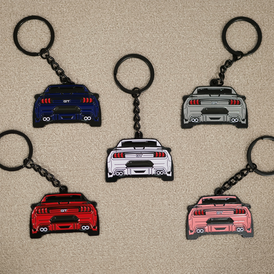 Mustang Molded Keychain for Mustang Owners | Perfect Gift for Ford Mustang Enthusiasts