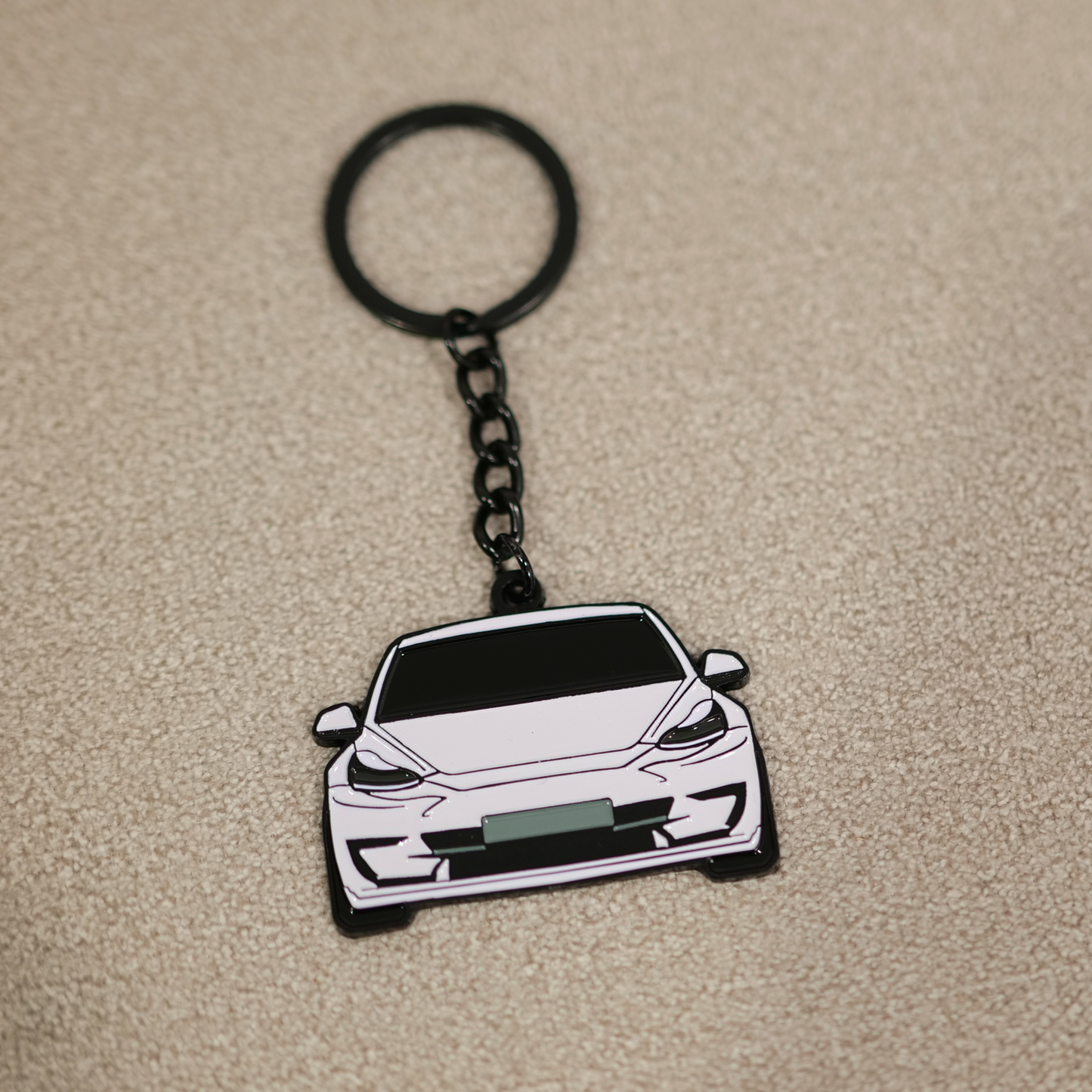 Tesla Molded Keychain for Tesla Owners | Perfect Gift for Tesla Enthusiasts