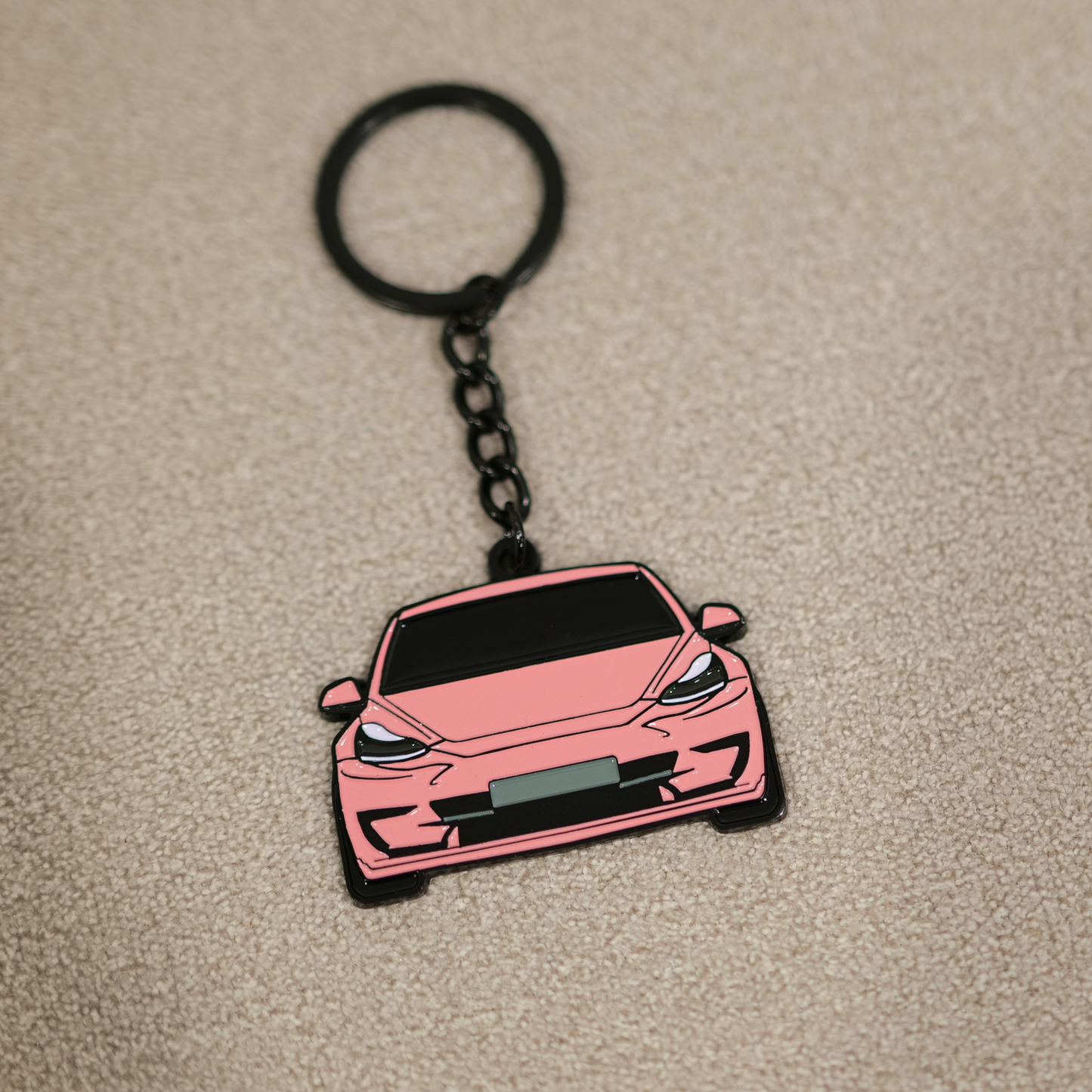 Tesla Molded Keychain for Tesla Owners | Perfect Gift for Tesla Enthusiasts