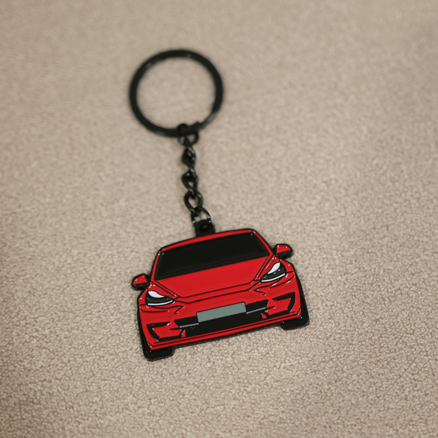 Tesla Molded Keychain for Tesla Owners | Perfect Gift for Tesla Enthusiasts