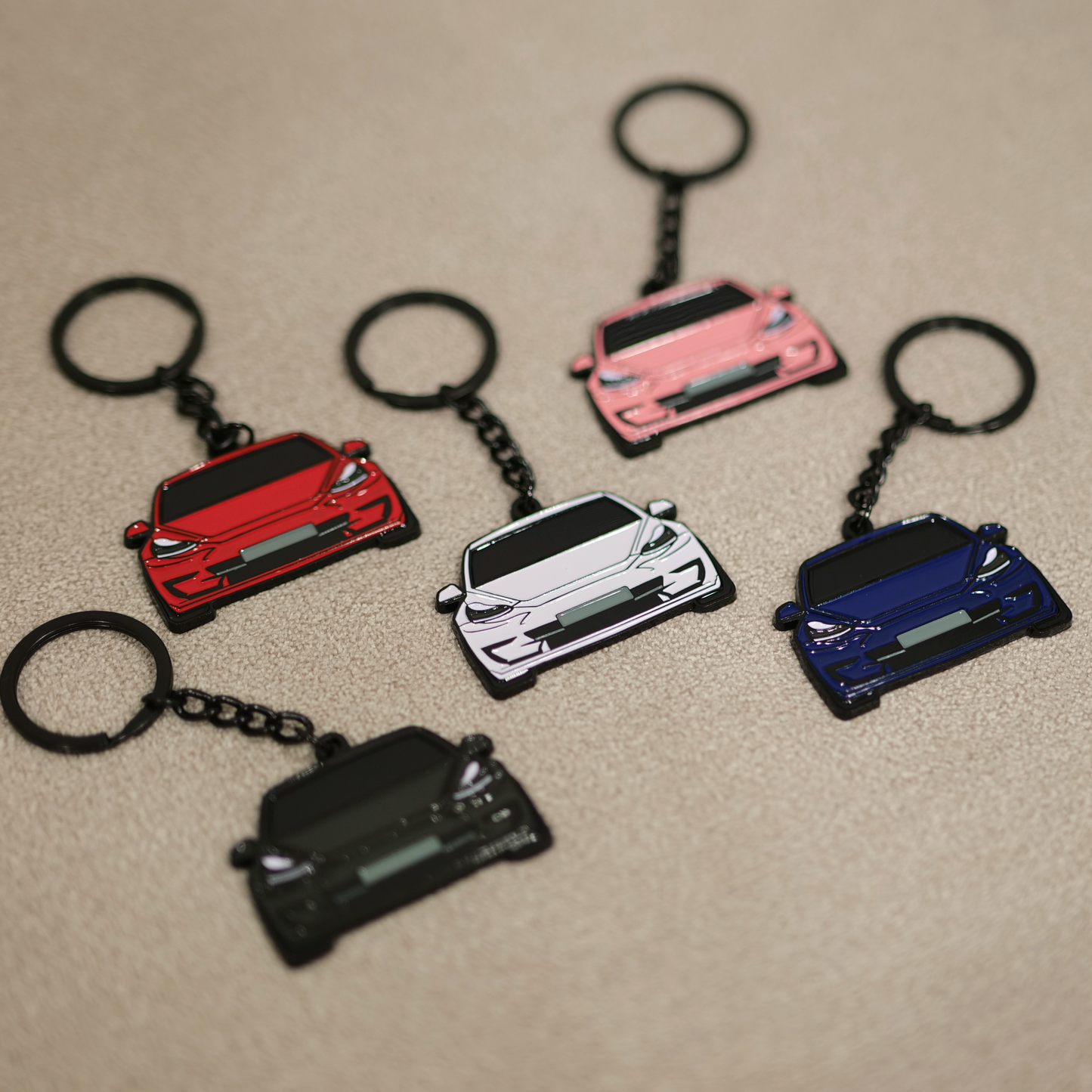 Tesla Molded Keychain for Tesla Owners | Perfect Gift for Tesla Enthusiasts