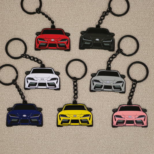 Supra Molded Keychain for Supra Owners | Perfect Gift for Toyota Supra Enthusiasts